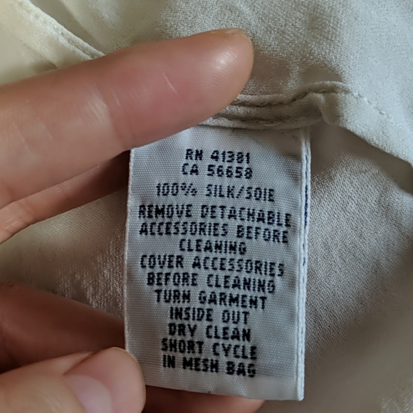 Polo Ralph Lauren Blouse with black ribbon neck - Picture 3 of 3